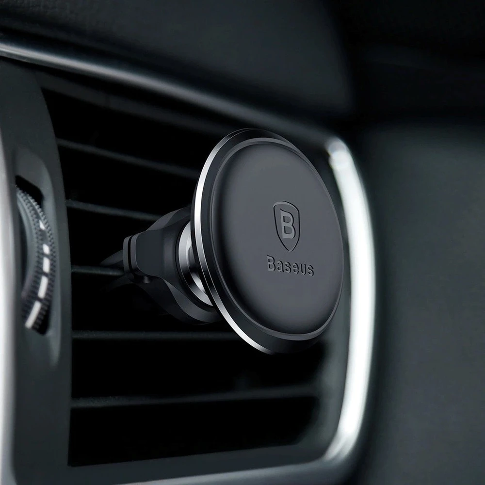 Magnetinis automobilinio telefono laikiklis Baseus oro išleidimo anga (juoda)