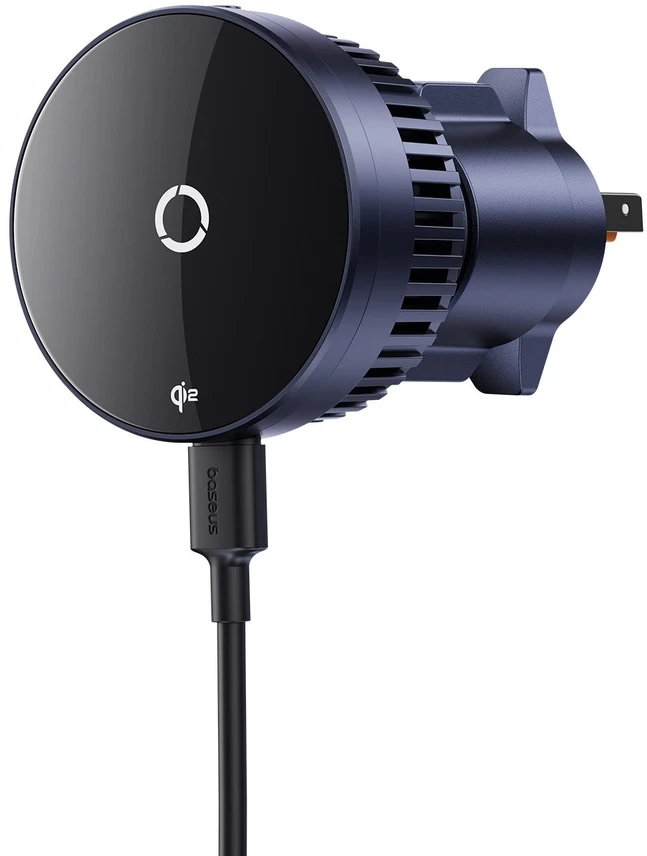 Automobilinis laikiklis su indukciniu įkrovikliu Baseus MagPro 15W Qi2.0 (juodas)