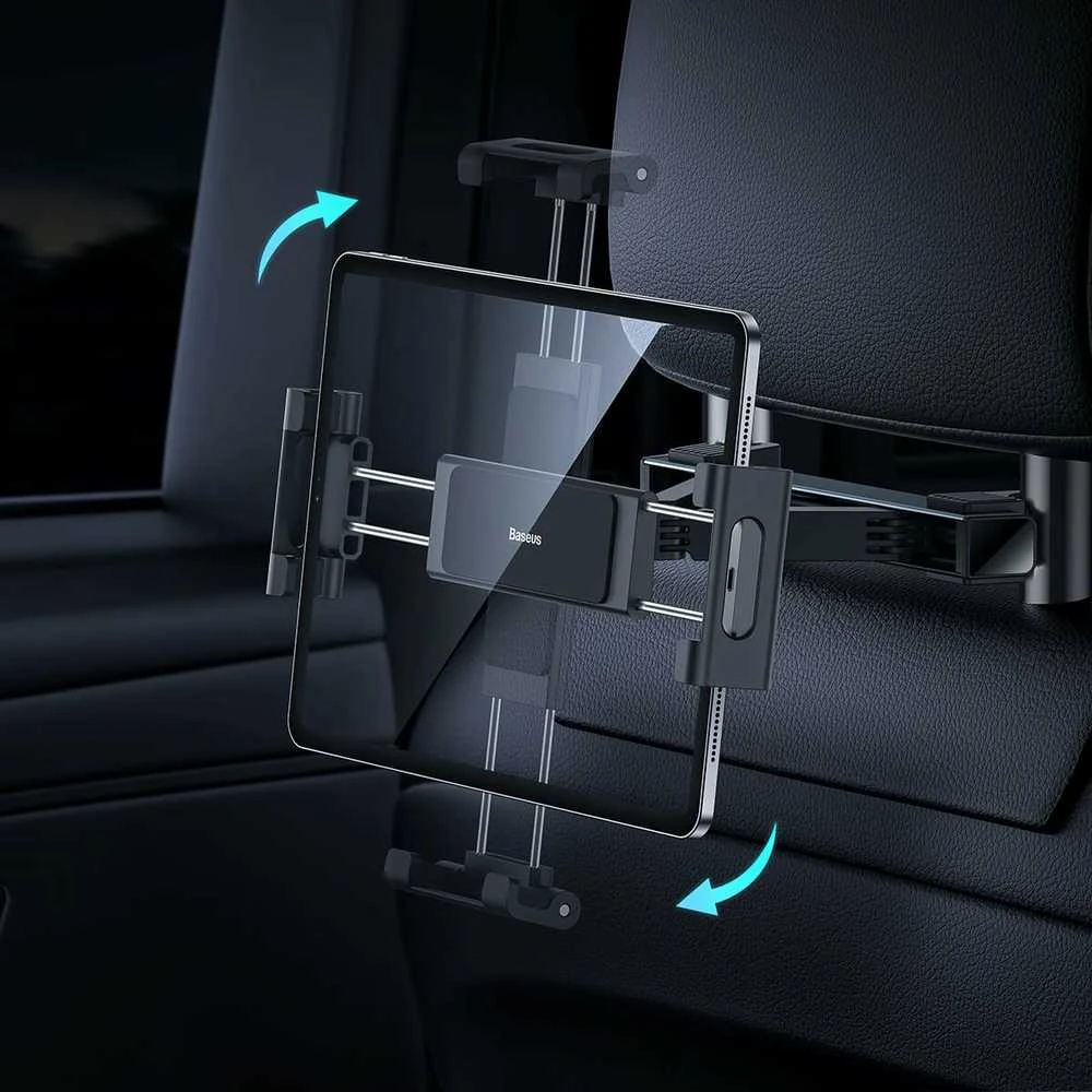 Baseus JoyRide Pro galinės sėdynės laikiklis planšetiniam automobiliui (juodas)