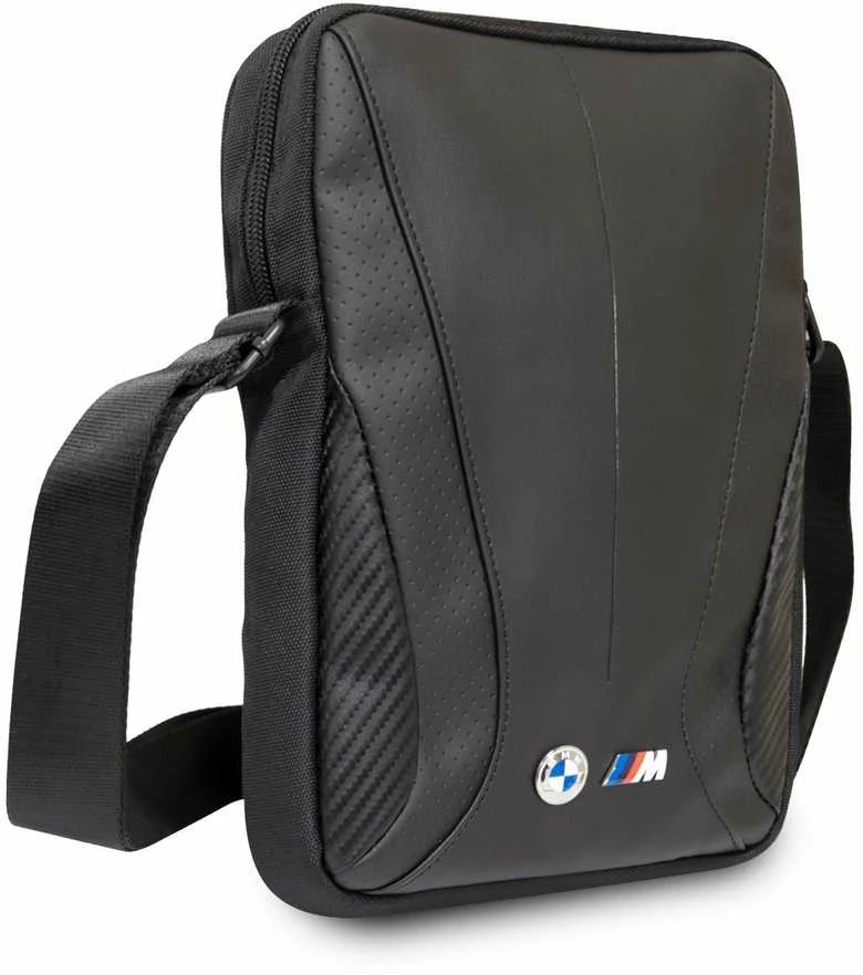 Krepšys planšetiniam kompiuteriui 10" BMW Carbon&Leather (BMTB10SPCTFK) juodos spalvos