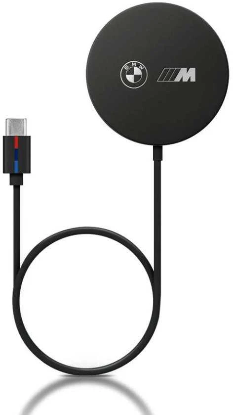 BMW indukcinis įkroviklis BMCBMSPLK 15W MagSafe juodos spalvos M Edition