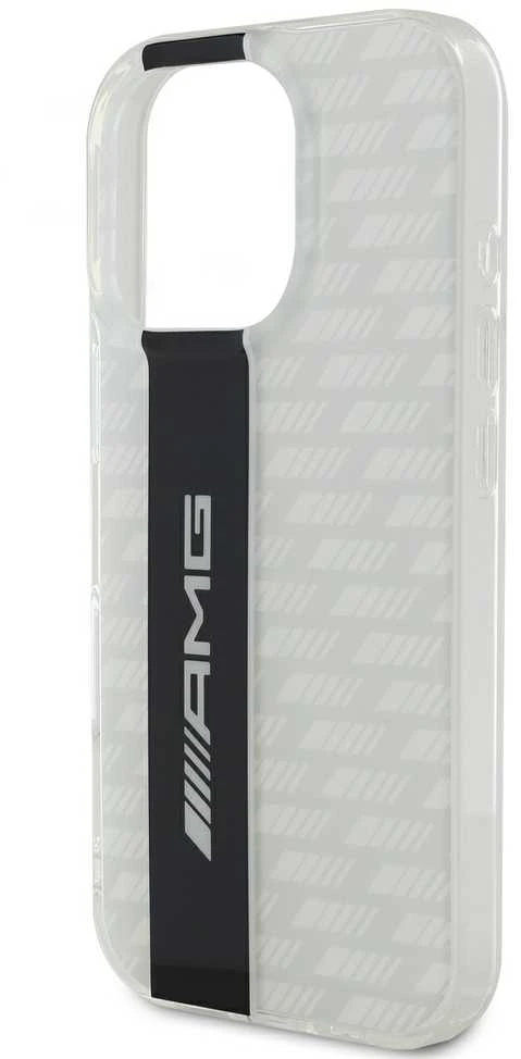 AMG Carbon Pattern Apple iPhone 16 Pro Max dėklas telefonui baltos spalvos