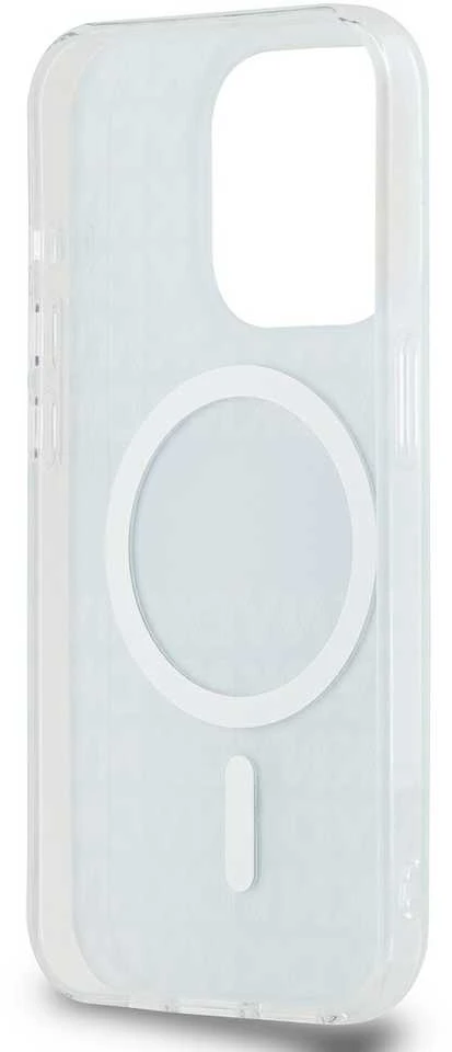 DKNY PC/TPU Repeat Pattern Tonal Stripe Magsafe dėklas telefonui Apple iPhone 13 Pro mėlynos spalvos
