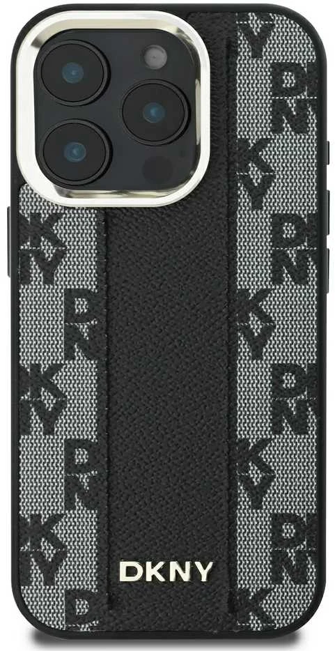 Apple iPhone 16 Pro Max DKNY Checkered Pattern MagSafe (DKHMP16XPCPVSLK) dėklas telefonui juodos spalvos