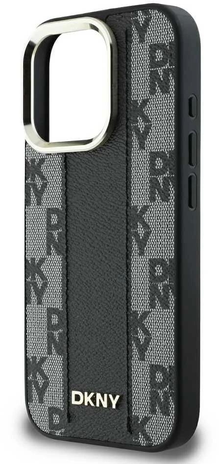 Apple iPhone 16 Pro Max DKNY Checkered Pattern MagSafe (DKHMP16XPCPVSLK) dėklas telefonui juodos spalvos