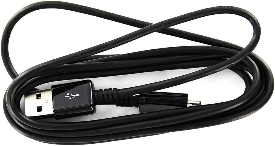 112803 ECB-DU4EBE Samsung microUSB Data kabelis 1.5m juodos spalvos (Bulk)