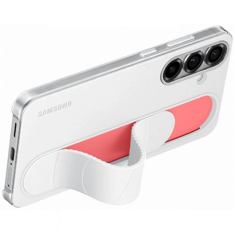 EF-GS936CWE Samsung stovas-dėklas „Grip“ Galaxy S25+ baltas (Pažeista pakuotė)