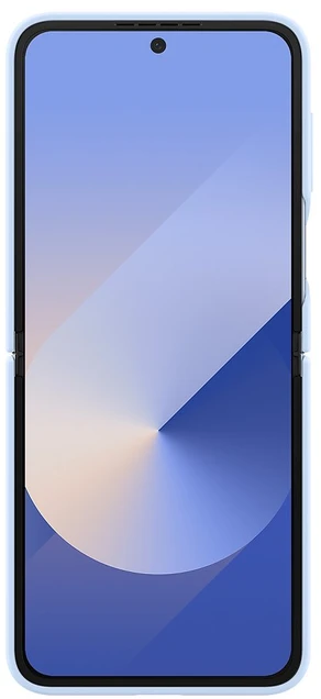 Dėklas EF-PF741TLE Samsung Silicone Cover with Ring for Galaxy Z Flip 6/7 FE Mėlyna (Damaged Package) (Pažeista pakuotė)