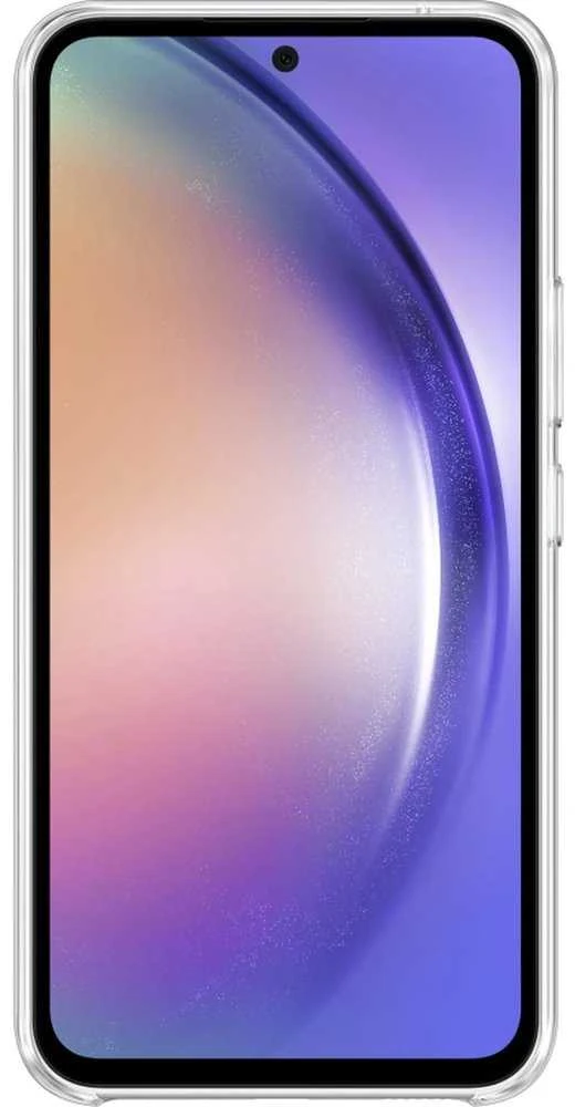 Dėklas EF-QA546CTE Samsung skaidrus dangtelis, skirtas Galaxy A54 5G Transparent (pažeidimų paketas)