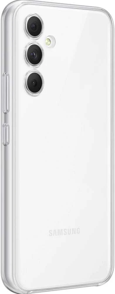 Dėklas EF-QA546CTE Samsung skaidrus dangtelis, skirtas Galaxy A54 5G Transparent (pažeidimų paketas)