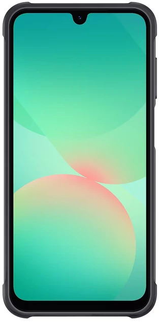 Dėklas EF-RA266CBE Samsung Rugged Cover for Galaxy A26 5G Juodas (Damaged Package) (Pažeista pakuotė)