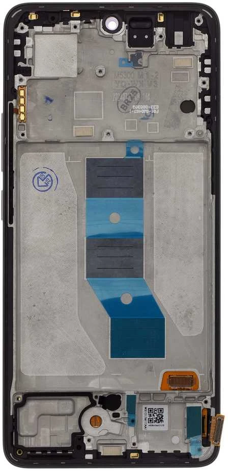 Dėklas For_Poco LCD Ekranas + Touch Unit + Front Cover for Poco M7 Pro 5G Juodas