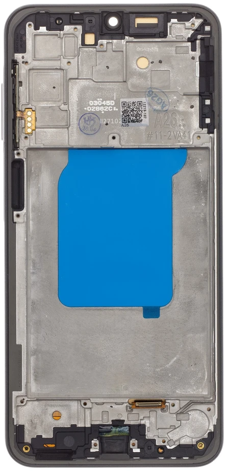Dėklas For_Samsung LCD display + Touch Unit + Front Cover for Samsung A266B Galaxy A26 5G Juoda (TFT)