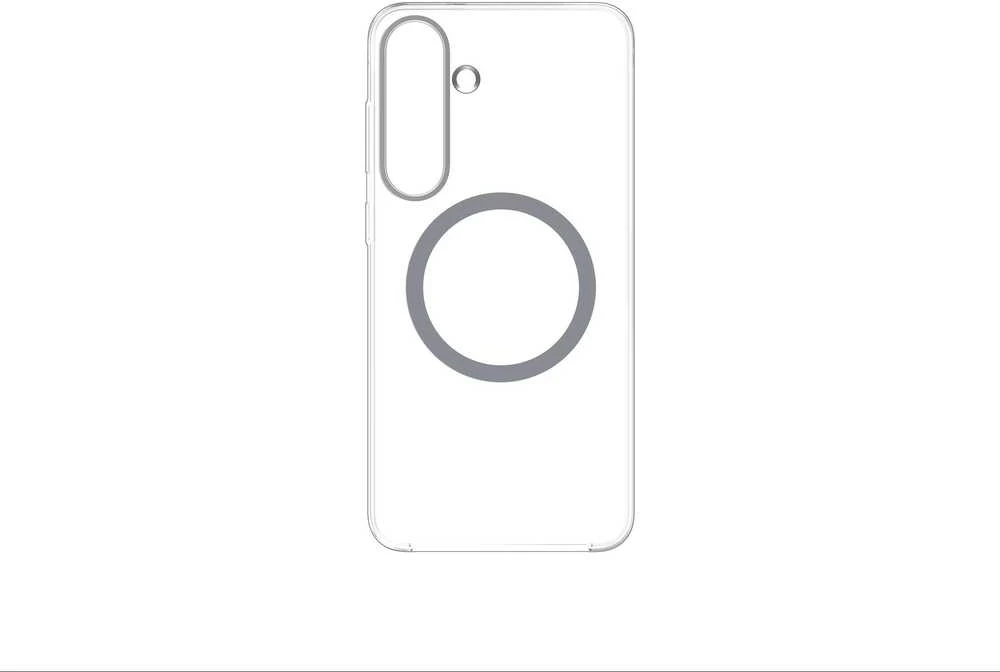 Dėklas Spigen „Samsung Galaxy S25+“ skaidrus magnetinis dangtelis, skaidrus