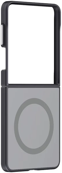 GP-FPF776HID Samsung Mirror Magnet Dėklas Galaxy Z Flip 8 Sidabrinis