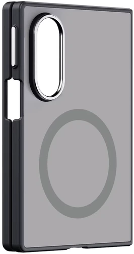 GP-FPF971HID Samsung Mirror Magnet dėklas Galaxy Z Fold 8 sidabro spalvos
