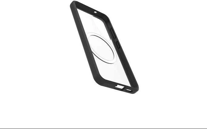 112803 Samsung Otterbox React Magnet Galaxy S25 dėklas telefonui juodos spalvos