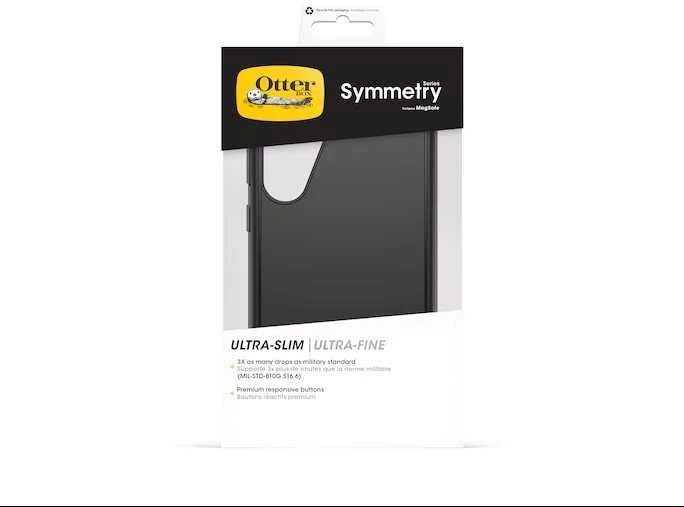 112803 Samsung Otterbox Symmetry Magnet Galaxy S25 Plus dėklas telefonui juodos spalvos