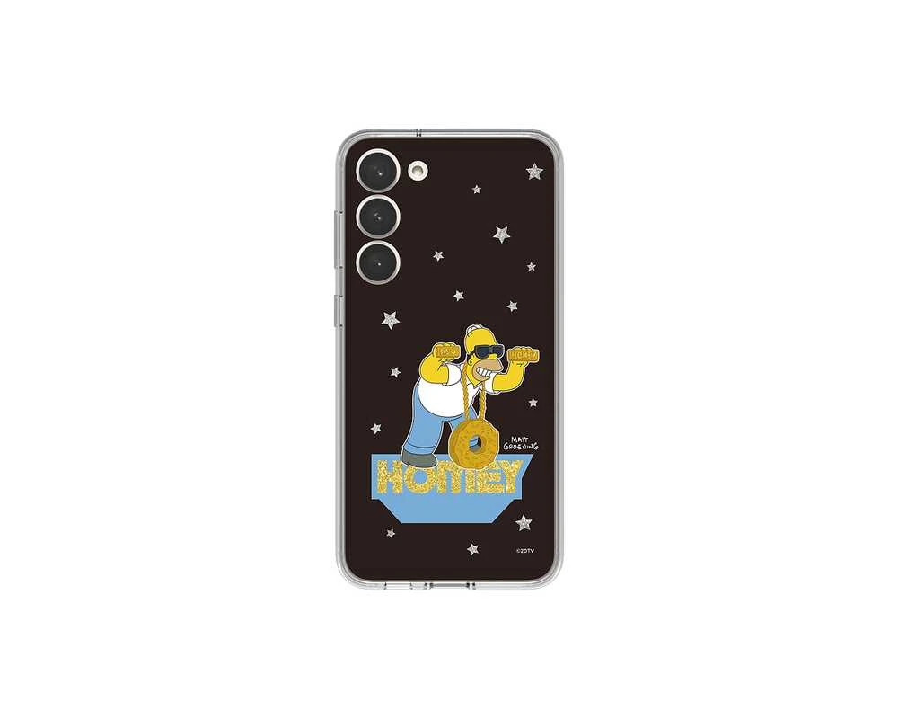 Dėklas 112803 GP-TOS916SBB Simpsonų galinio dangtelio dekoracija, skirta Samsung Galaxy S23 Plus juodos spalvos dėžutė