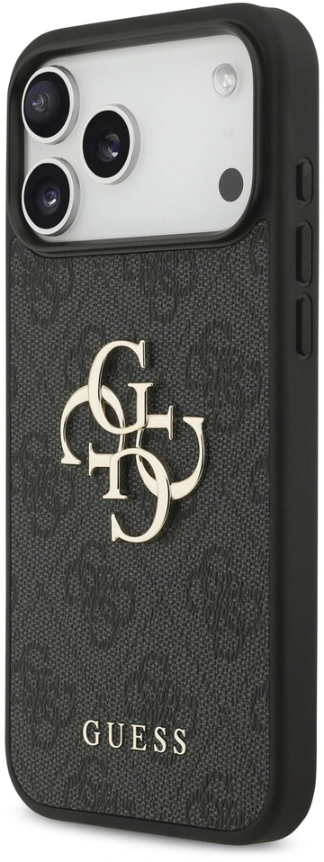 Dėklas Guess 4G Big Logo Case for iPhone 17 Pro Max / 18 Pro Max - Juodas