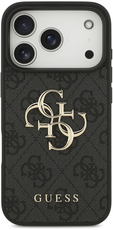 Dėklas Guess 4G Big Logo Case for iPhone 17 Pro / 18 Pro - Juodas