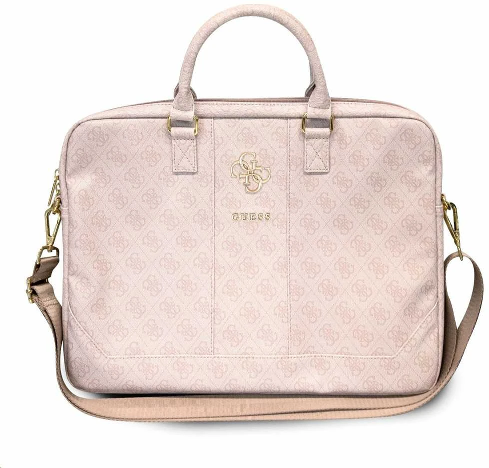 Guess krepšys kompiuteriui GUCB15G4GFPI 16″ rožinės spalvos 4G Big Logo