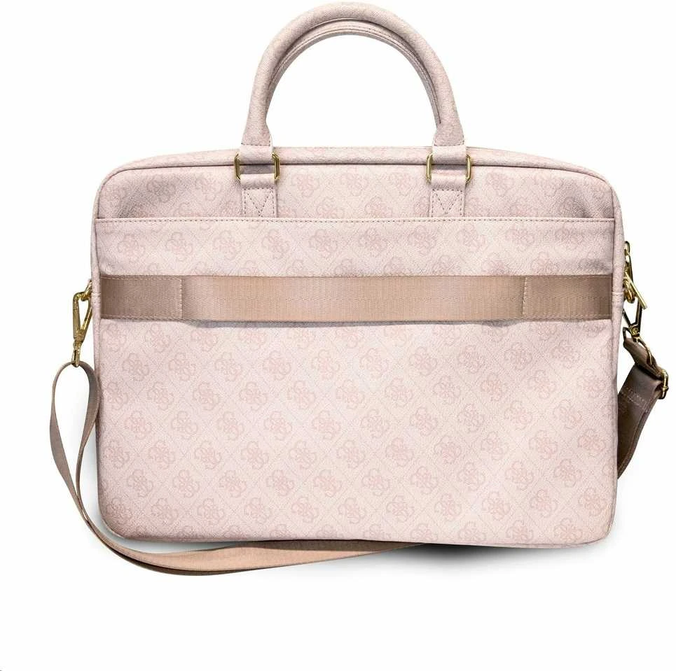 Guess krepšys kompiuteriui GUCB15G4GFPI 16″ rožinės spalvos 4G Big Logo