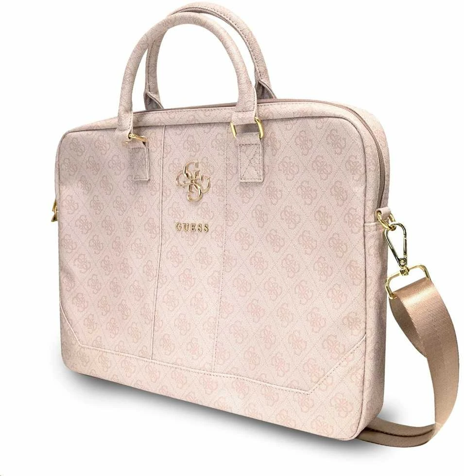 Guess krepšys kompiuteriui GUCB15G4GFPI 16″ rožinės spalvos 4G Big Logo