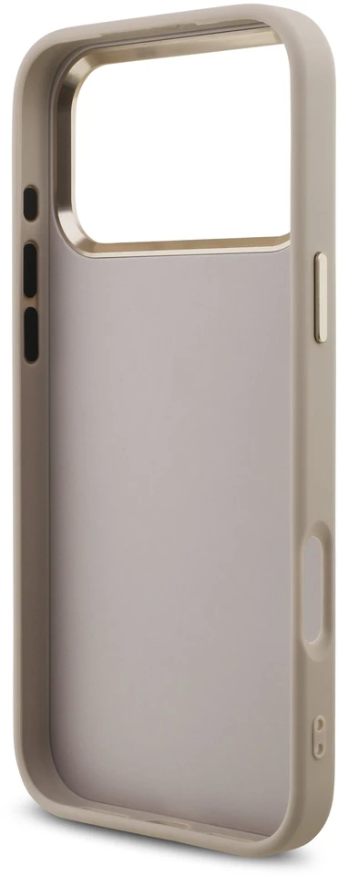 Dėklas Guess 4G Big 4G Classic Logo do iPhone 18 Pro Max / 17 Pro Max rožinė auksinė