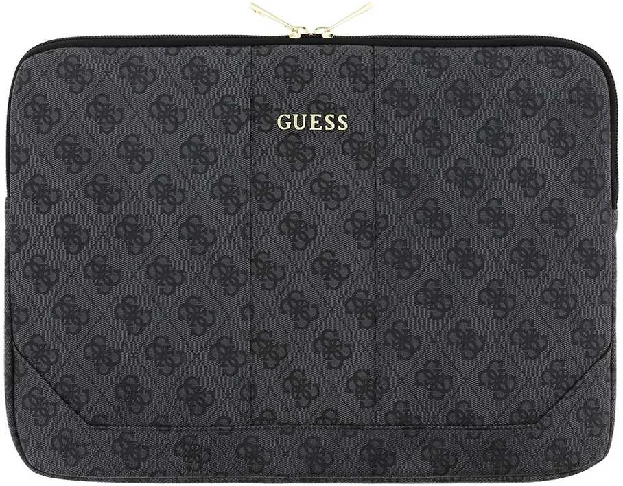 Guess PU Leather 4G dėklas skirtas Notebook 13" pilkos spalvos