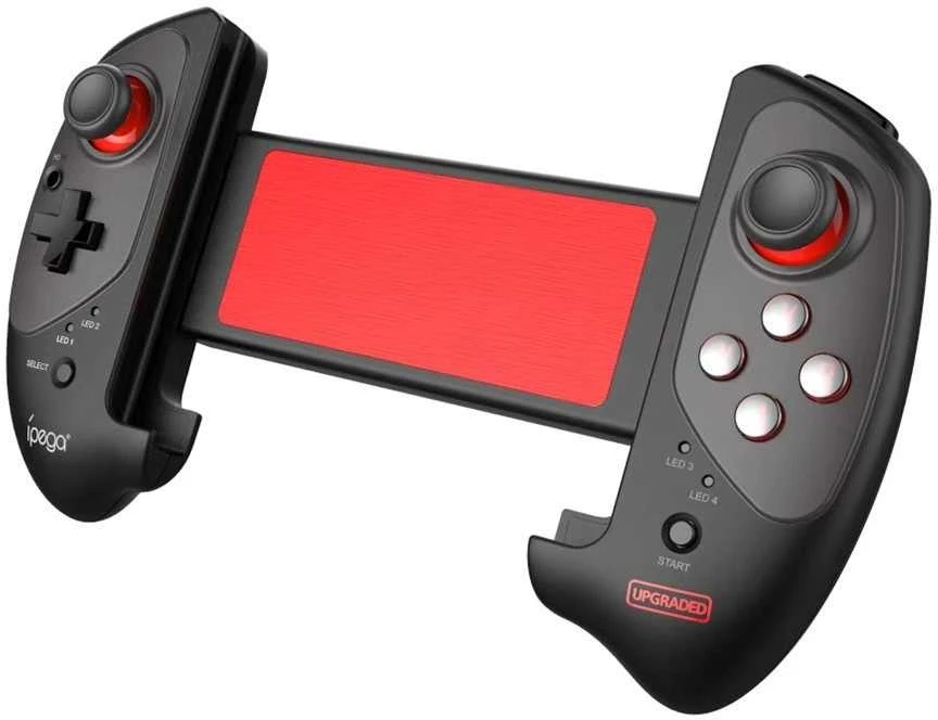 iPega 9083SH Wireless Gamepad Raudona Bat for Android/iOS/PS4/PC/N-Switch Juodas