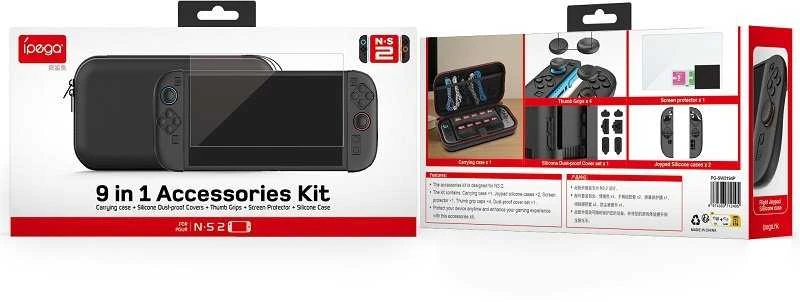 „iPega SW2194P 9v1 Sport Pack Slim“, skirtas „Nintendo Switch 2“