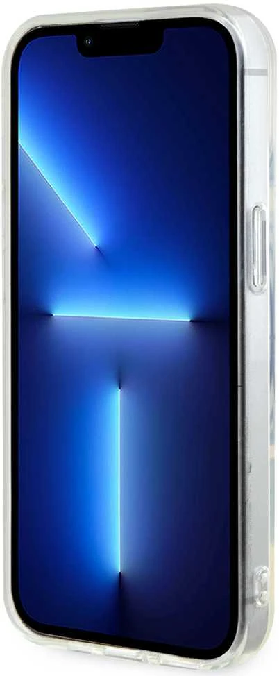 Karl Lagerfeld KLHMP15SHFCCNOT Apple iPhone 15/ 14 / 13 6.1″ skaidrus kietas dėklas IML Choupette MagSafe