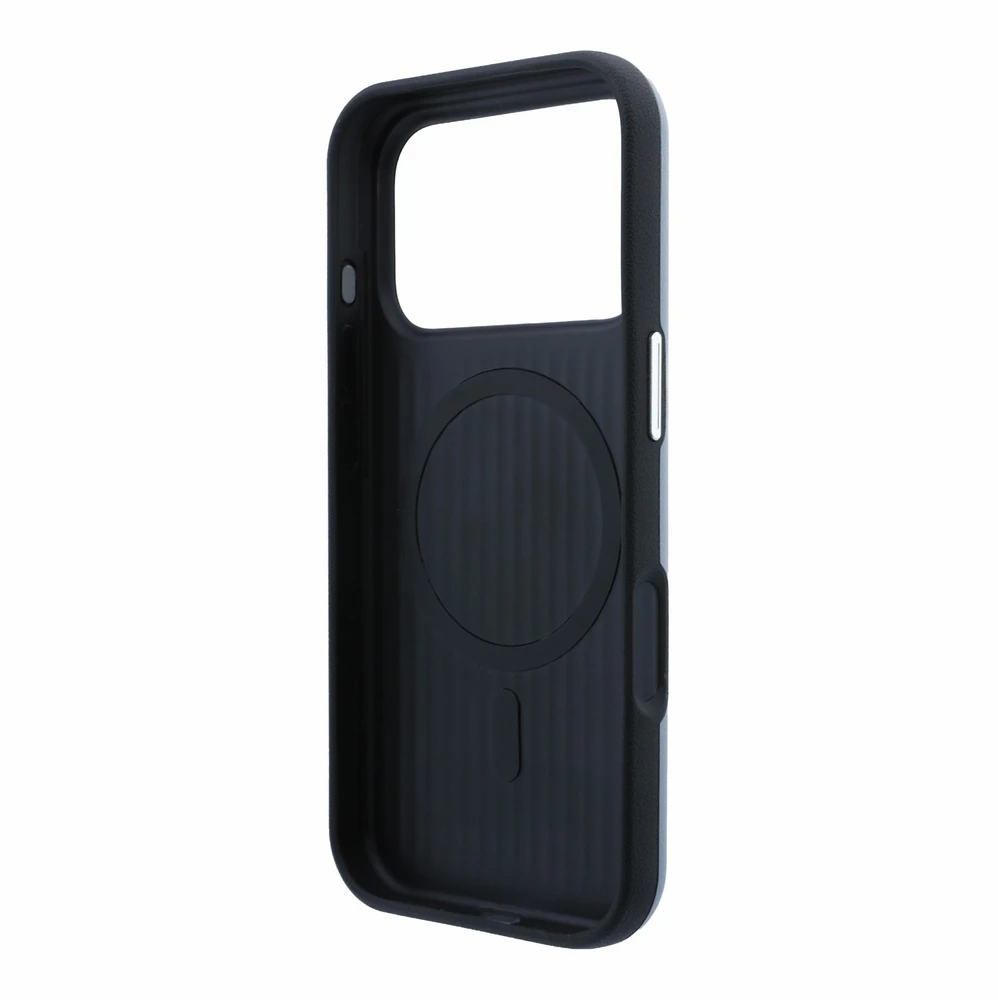 Dėklas Karl Lagerfeld PU Semi Wrap Smooth Sketch Bodies Magsafe Case for iPhone 18 Pro Mėlyna