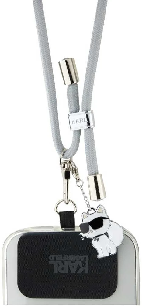 Karl Lagerfeld KLUCNMSCKIG Universal CBDY Cord virvelė pilkos spalvos