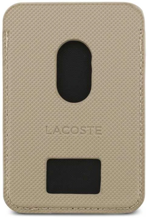 Dėklas Lacoste PU Iconic Petit Pique MagSafe piniginės juostelė
