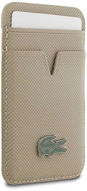 Dėklas Lacoste PU Iconic Petit Pique MagSafe piniginės juostelė