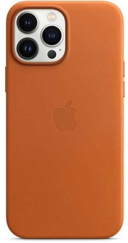 Apple iPhone 13 Pro Odinis dėklas su MagSafe, Rudas (Golden Brown)