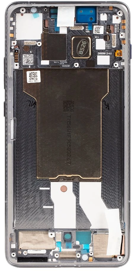 Motorola Edge 70 LCD ekranas + lietimui jautrus skydelis + priekinis dangtelis, įtaiso pilkas ekranas (pakeitimo paketas)