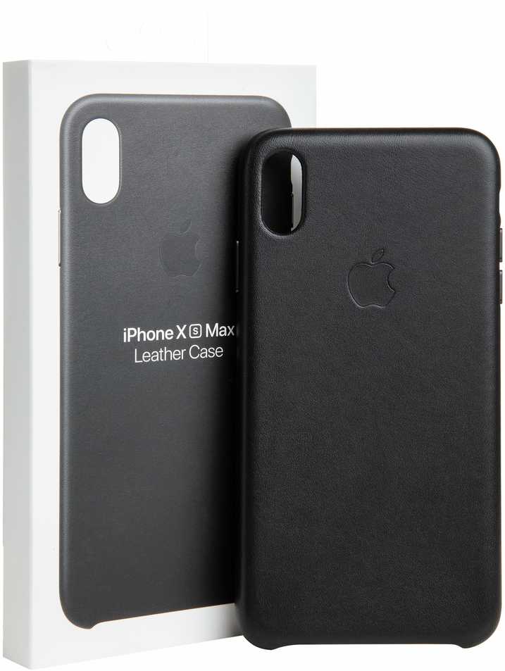 Apple iPhone XS Max Odinis dėklas - Juodas