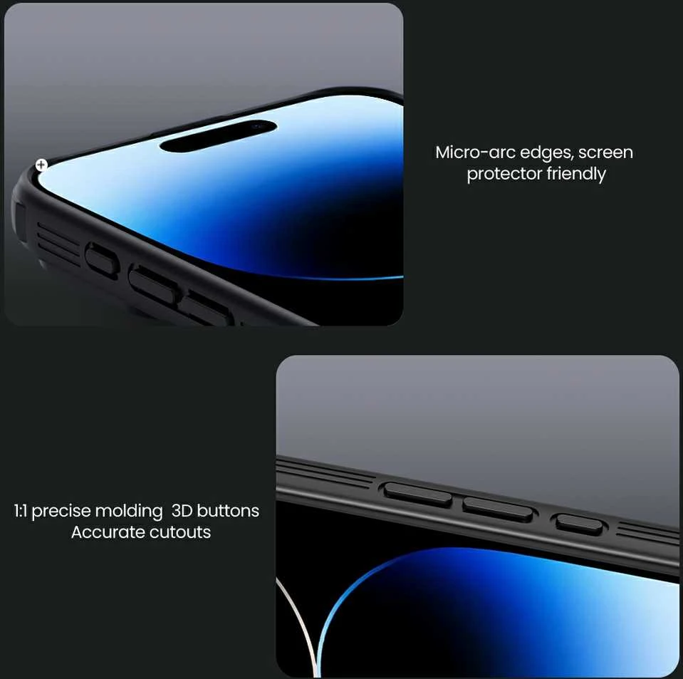 Dėklas NILLKIN CAMSHIELD PRO IPHONE 16 PLUS (6.7) Juodas