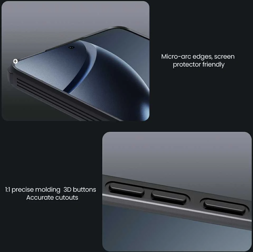 Nillkin CamShield PRO Hard Xiaomi 14T dėklas telefonui juodos spalvos
