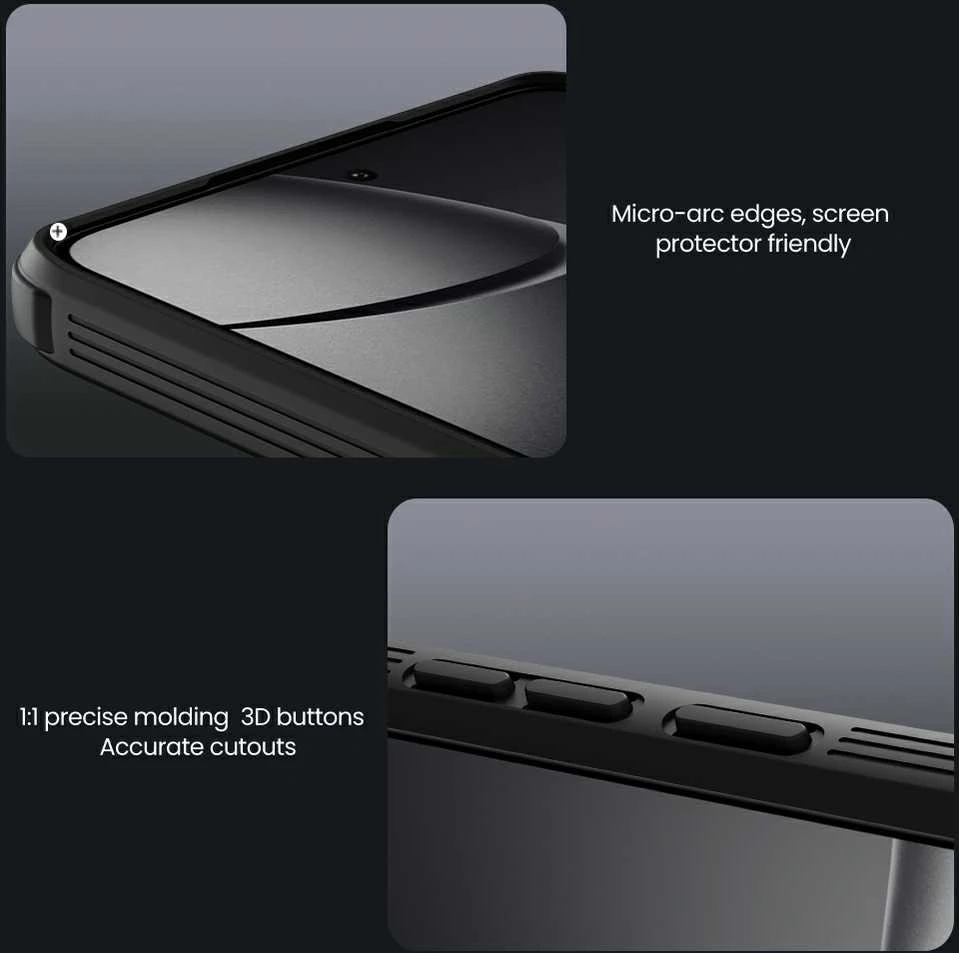 Nillkin CamShield PRO Hard Xiaomi 14T Pro dėklas telefonui juodos spalvos