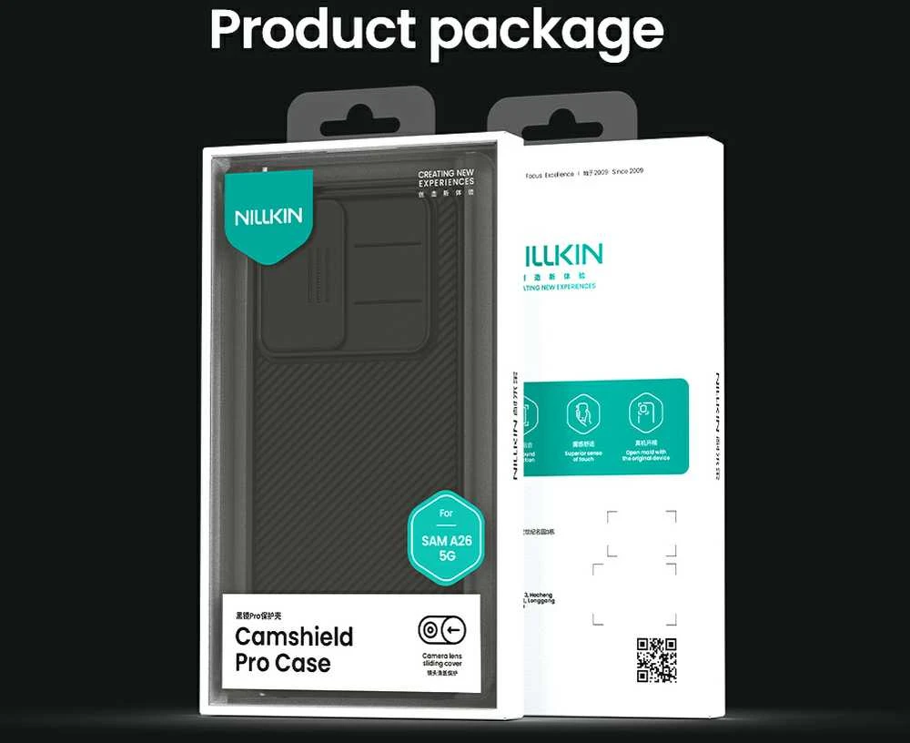 Nillkin CamShield PRO Hard Samsung Galaxy A26 5G dėklas telefonui mėlynos spalvos