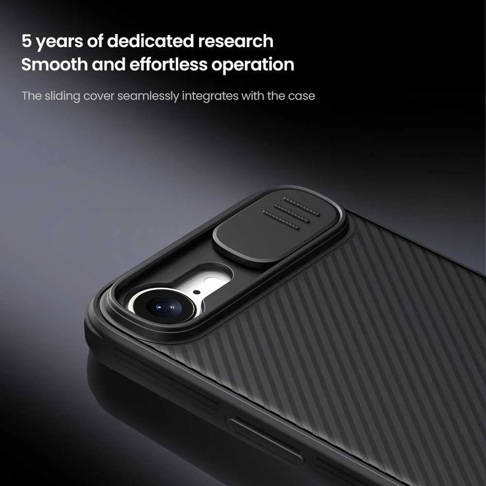 Nillkin CamShield Pro Magnetic Apple iPhone 16e – dėklas telefonui juodos spalvos