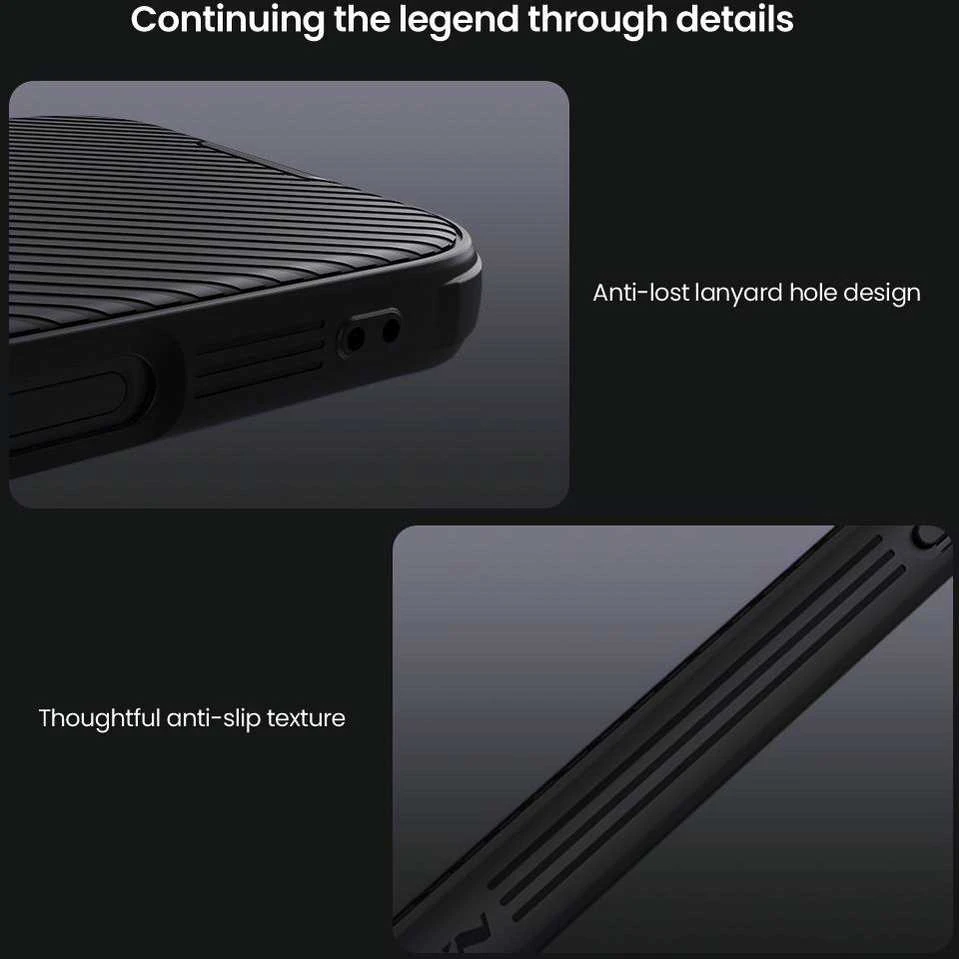 Nillkin CamShield Pro Magnetic Apple iPhone 16 – dėklas telefonui mėlynos spalvos