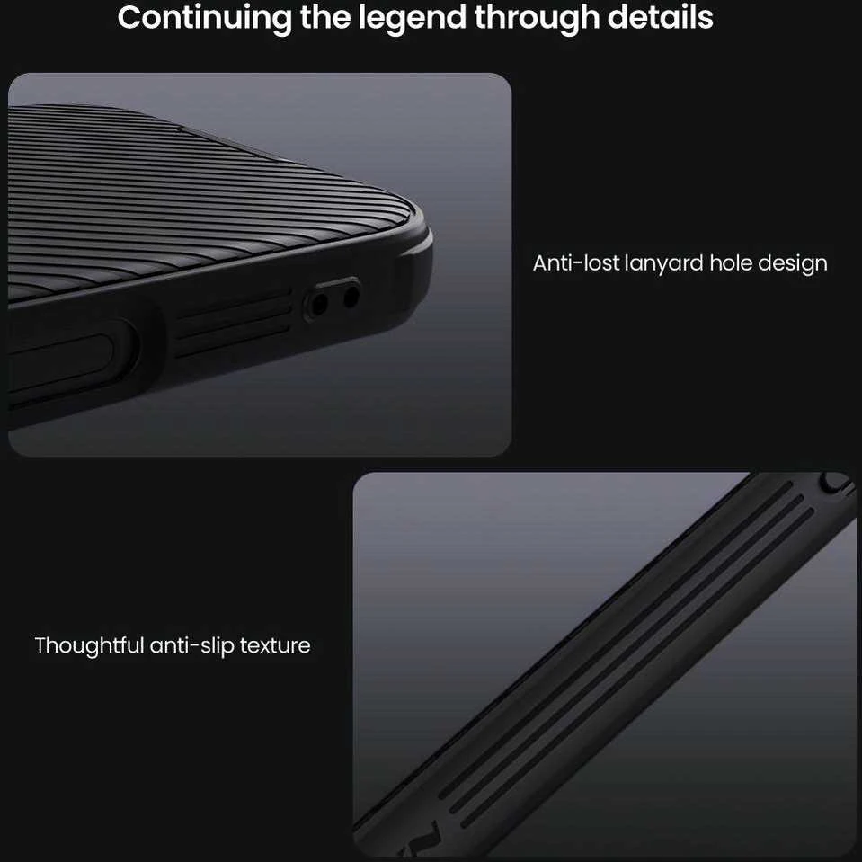 Nillkin CamShield Pro Magnetic Hard Apple iPhone 16 Pro dėklas telefonui juodos spalvos