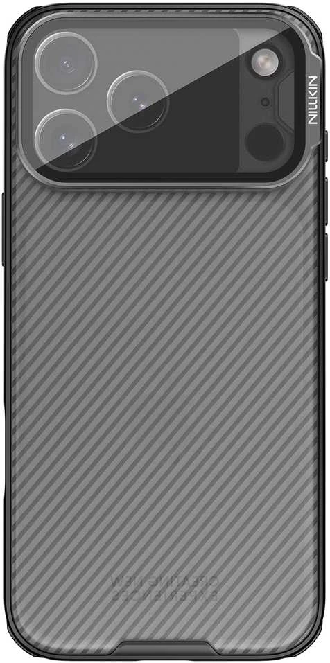 Nillkin CamShield Prop dėklas skirtas Apple iPhone 17 Pro 17 Pro Max skaidrus juodos spalvos