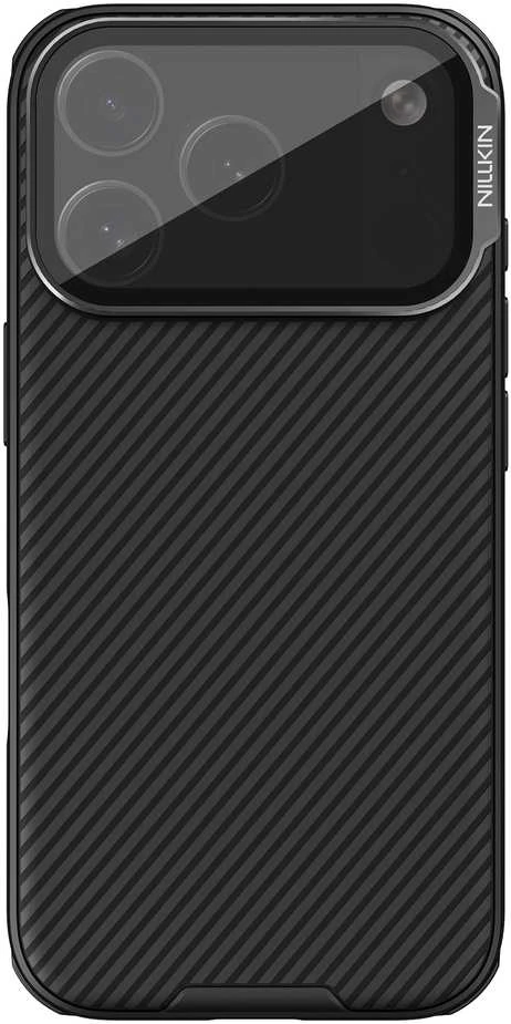 Nillkin CamShield Prop dėklas skirtas Apple iPhone 17 Pro juodos spalvos