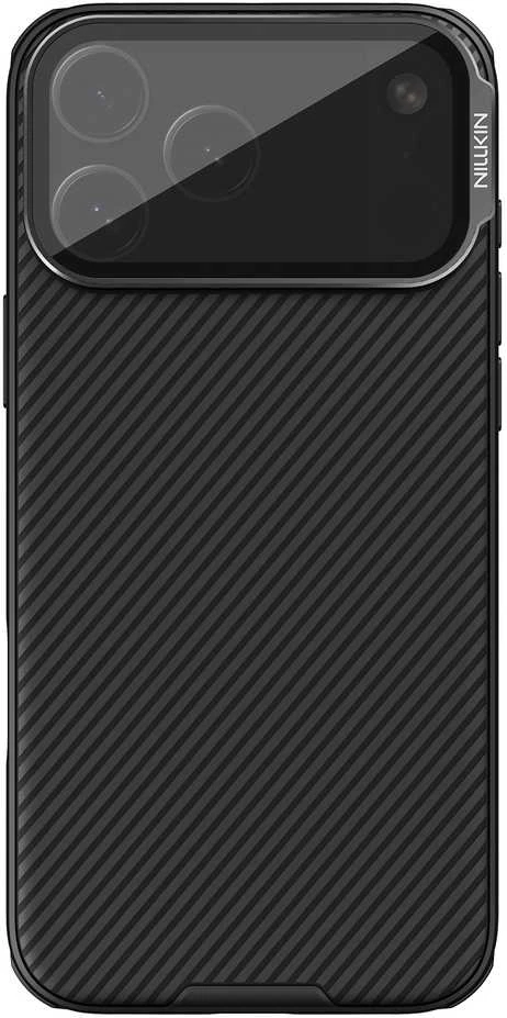 Nillkin CamShield Prop Magnetic dėklas skirtas Apple iPhone 17 Pro Max juodos spalvos